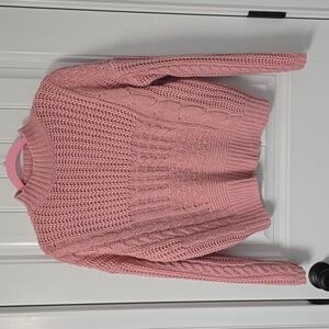 5 For 25 Time And Tru Pink Sweater Small